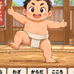 どすこい力士